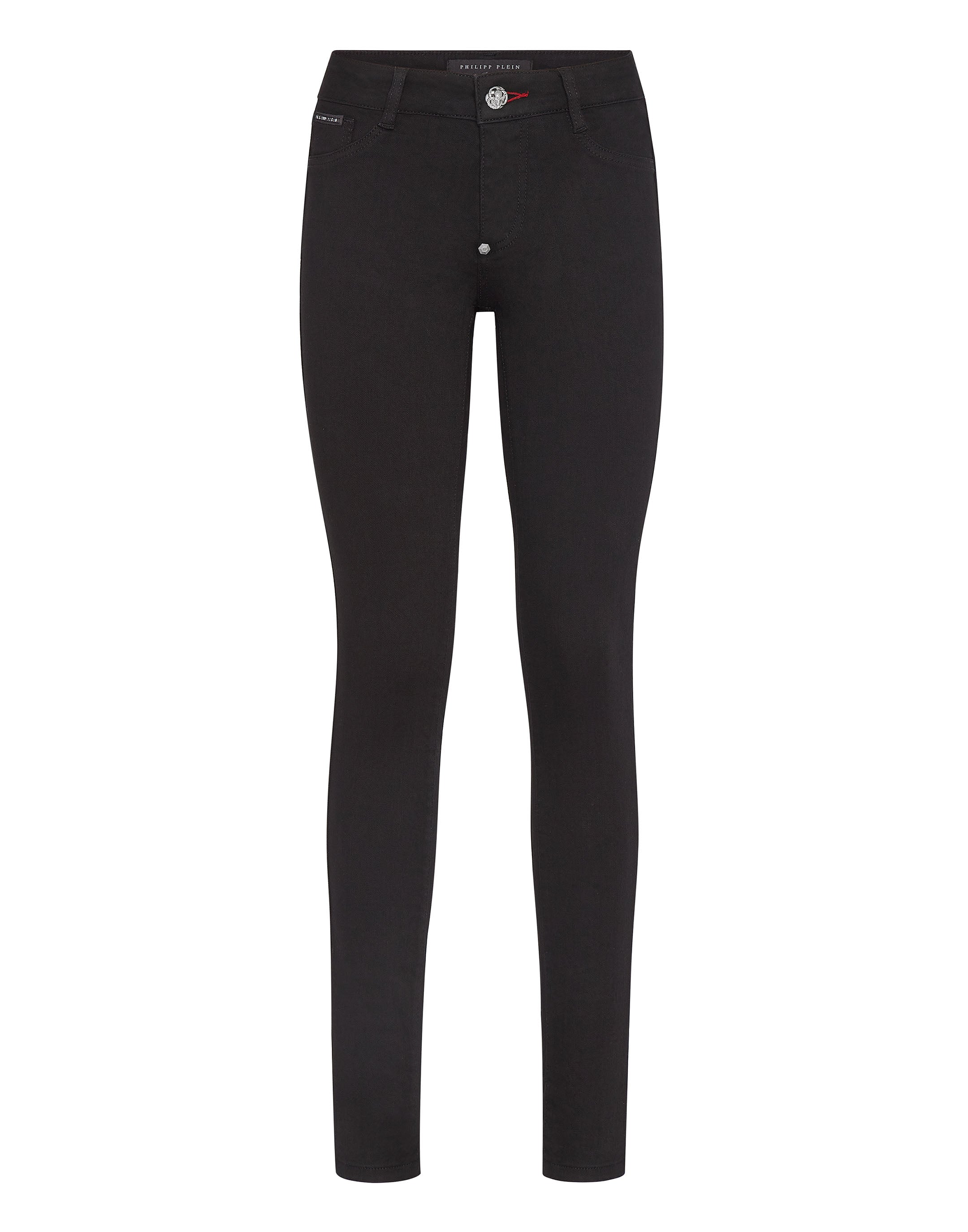 

Джинсовые джеггинсы PHILIPP PLEIN, цвет dark side