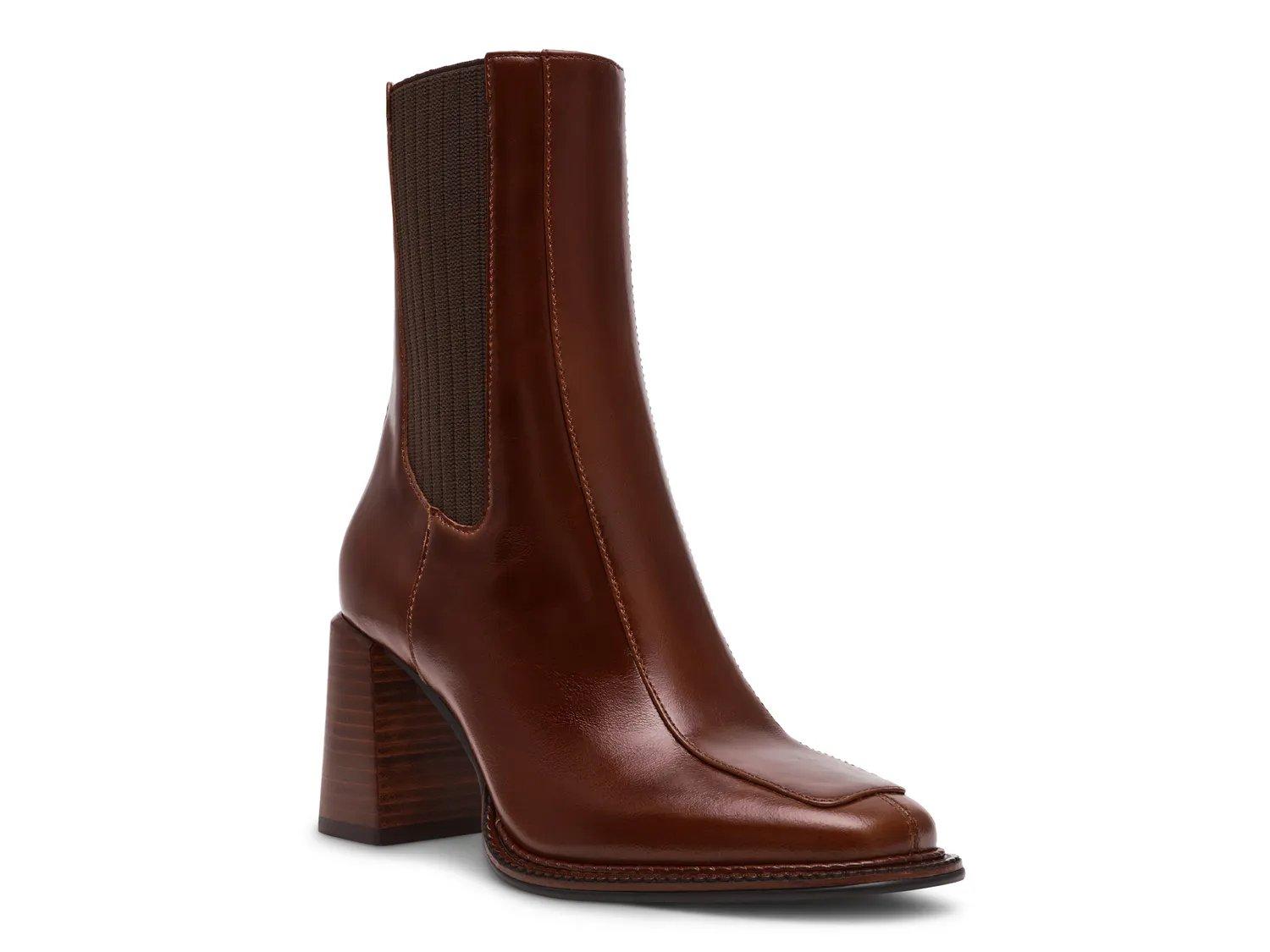 Ботинки Steve Madden Downtown Bootie, Brown Leather