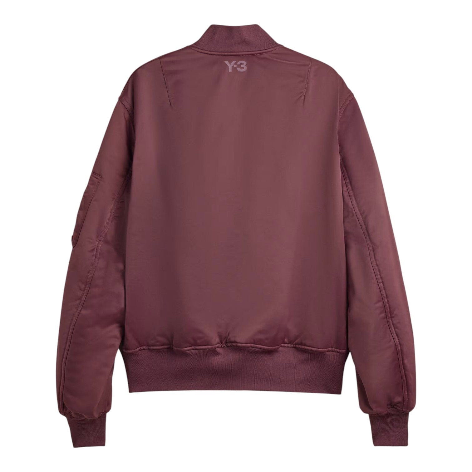 Куртка-бомбер Adidas Y-3 Oversized Jacket 'Shadow Maroon' — фото 2