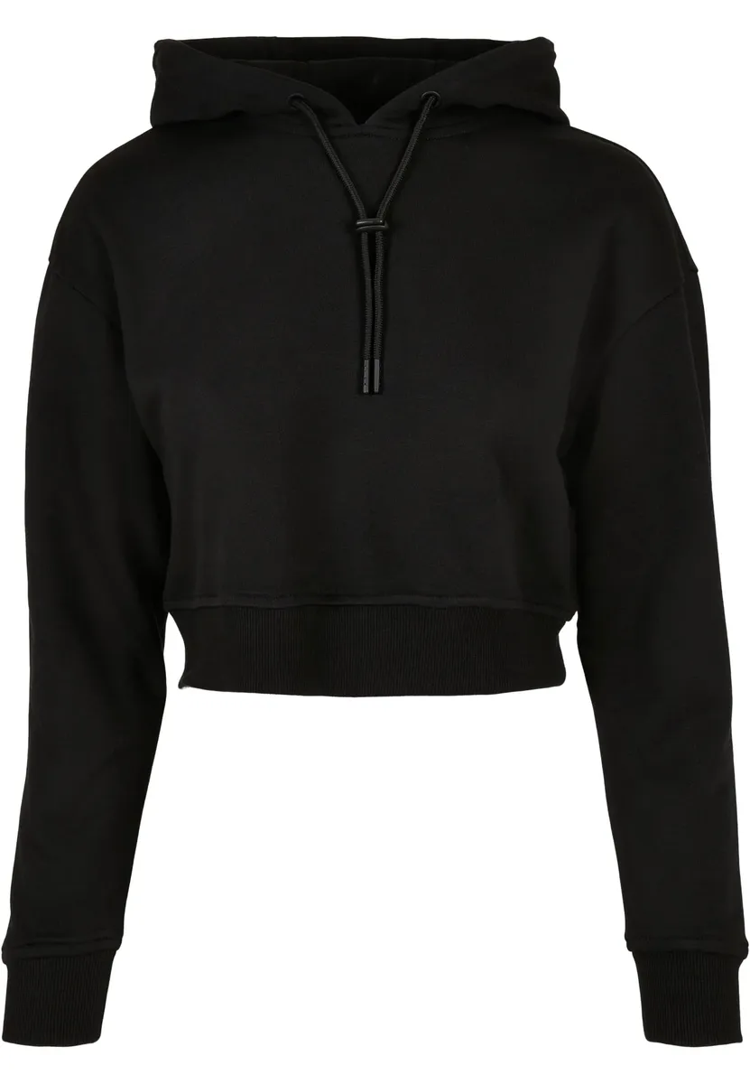 

Свитер с круглым вырезом URBAN CLASSICS " Urban Classics Ladies Short Terry Hoody", черный