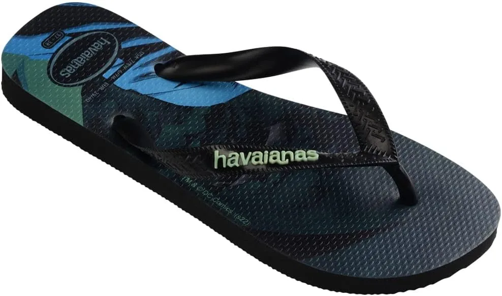 Вьетнамки унисекс Havaianas Top Herois DcFlip Flop, черный — фото 2