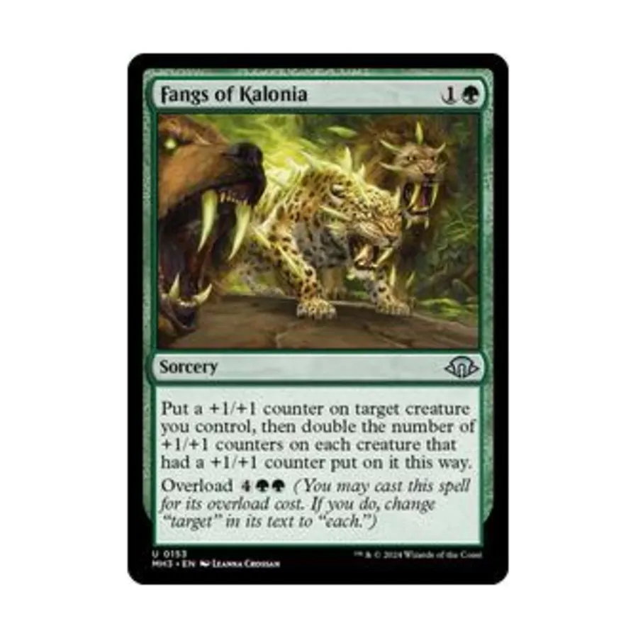 

CCG Клыки Калонии (U), MTG - Modern Horizons 3