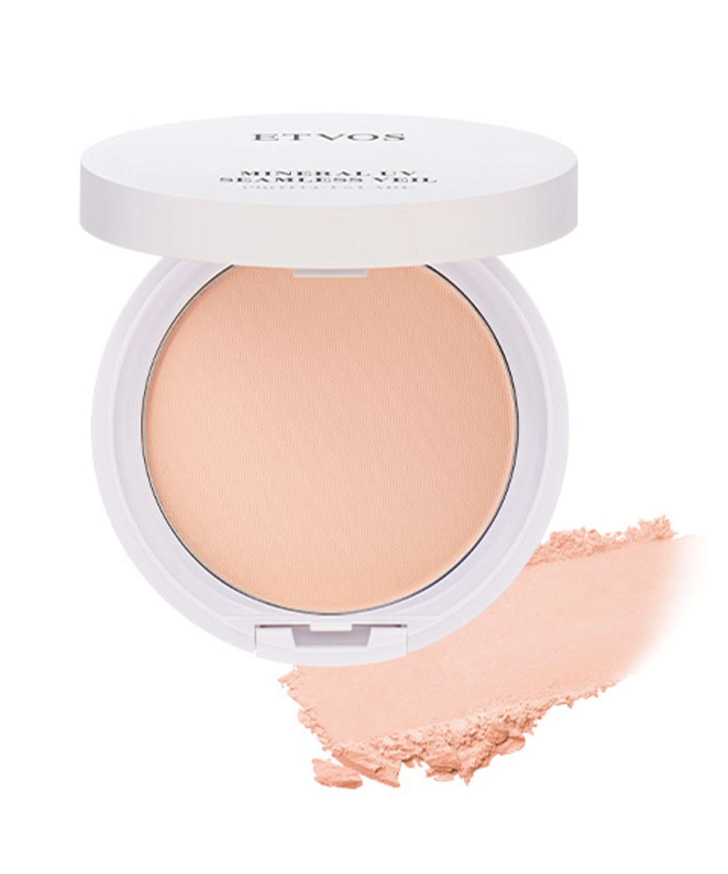 Минеральный бесшовный вел с SPF50 PA++++ для финиша, пор и смывания мылом Etvos, #naturalbeige