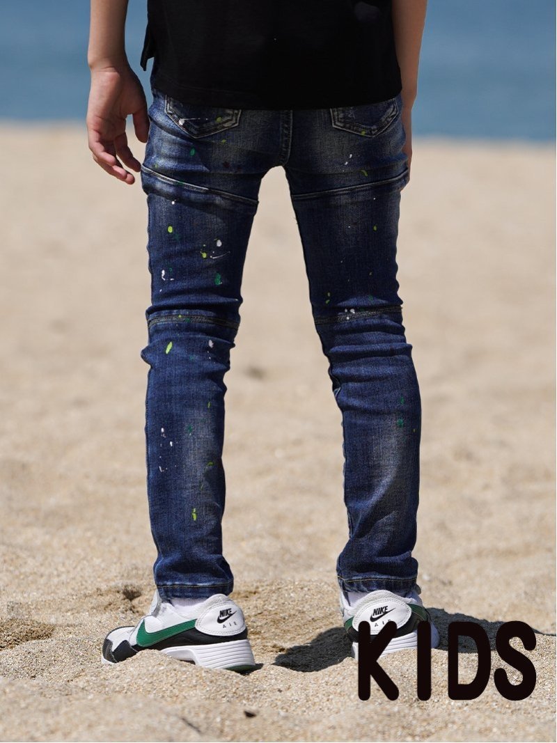 Джинсы Many/C Paint Denim L/PT kids Retro Engine, INDILI — фото 3