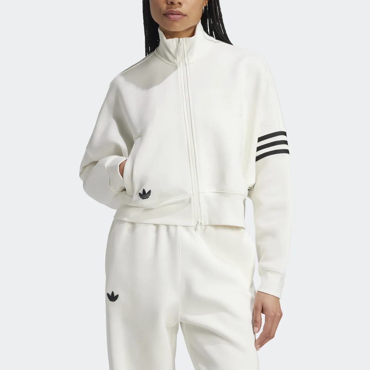 

Куртка Adidas Originals "NEUCL TRACKTOP", цвет Cloud White / Black