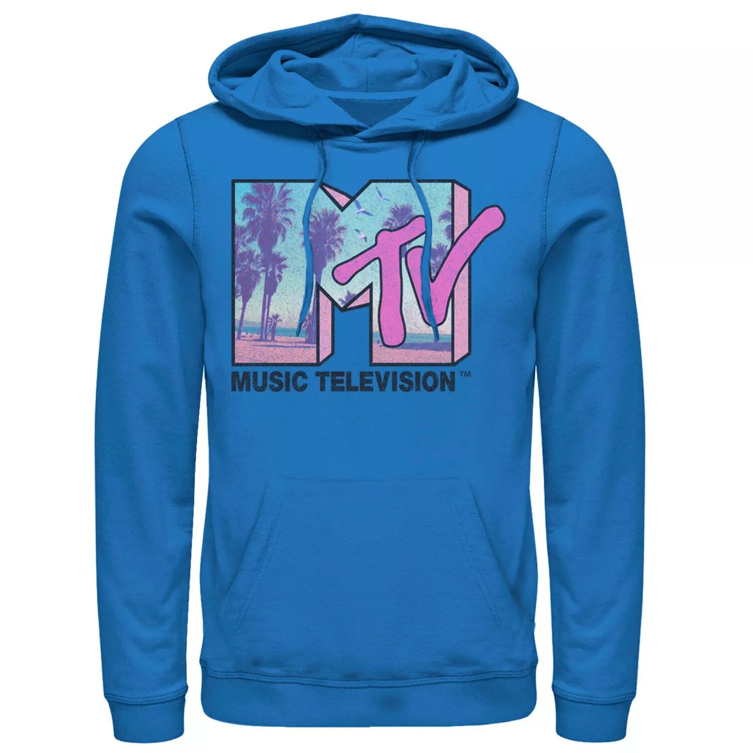 

Мужская толстовка с логотипом MTV Beach и Palm Tree Licensed Character