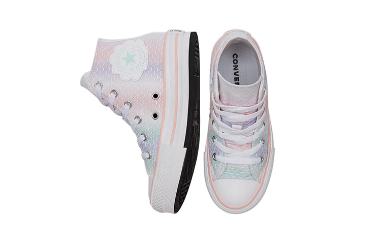 Кеды Converse Chuck Taylor All Star Lift Platform High PS 'Mermaid Scales', белый — фото 4