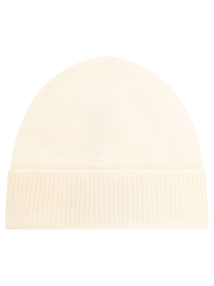 

Zwillingsherz Кашемировая шапка кремового цвета