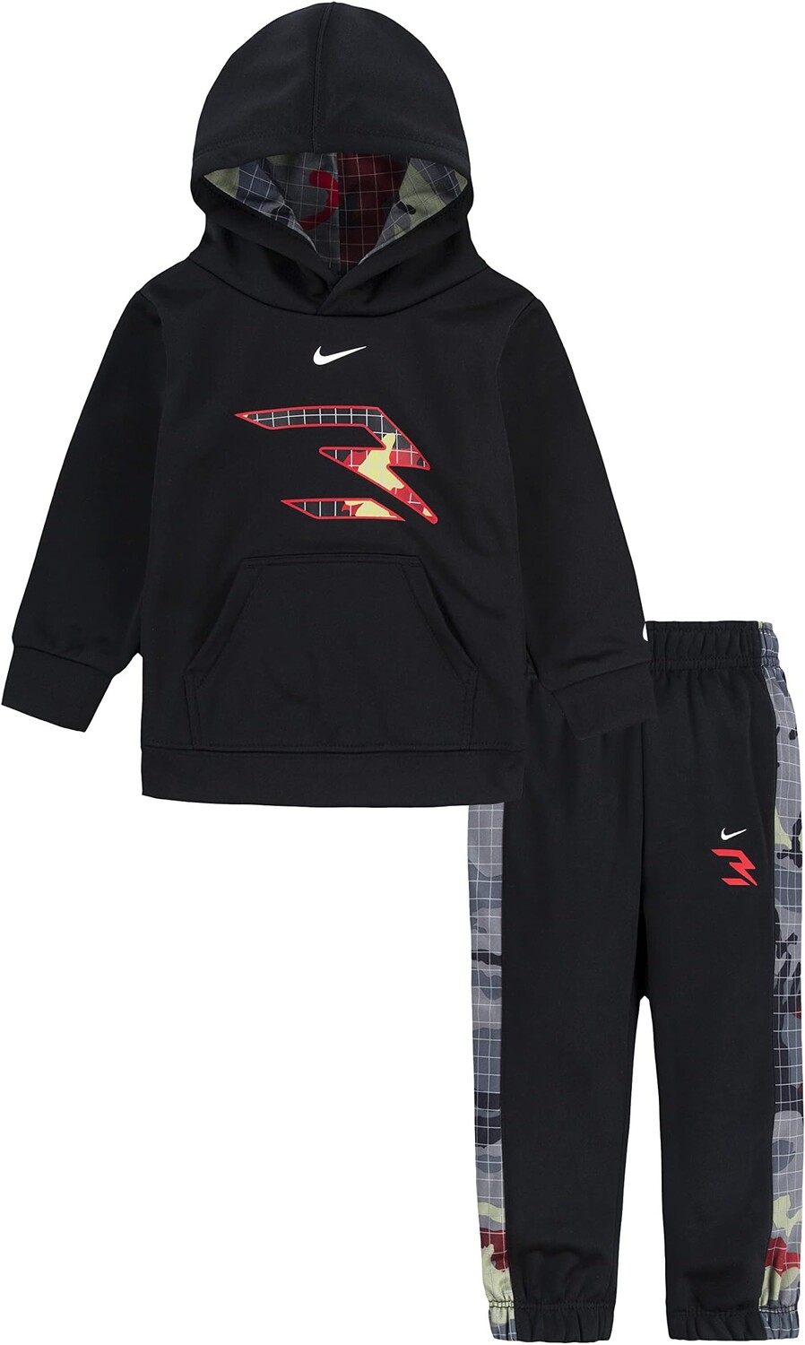 

Детский набор Nike Therma Pullover Set, черный