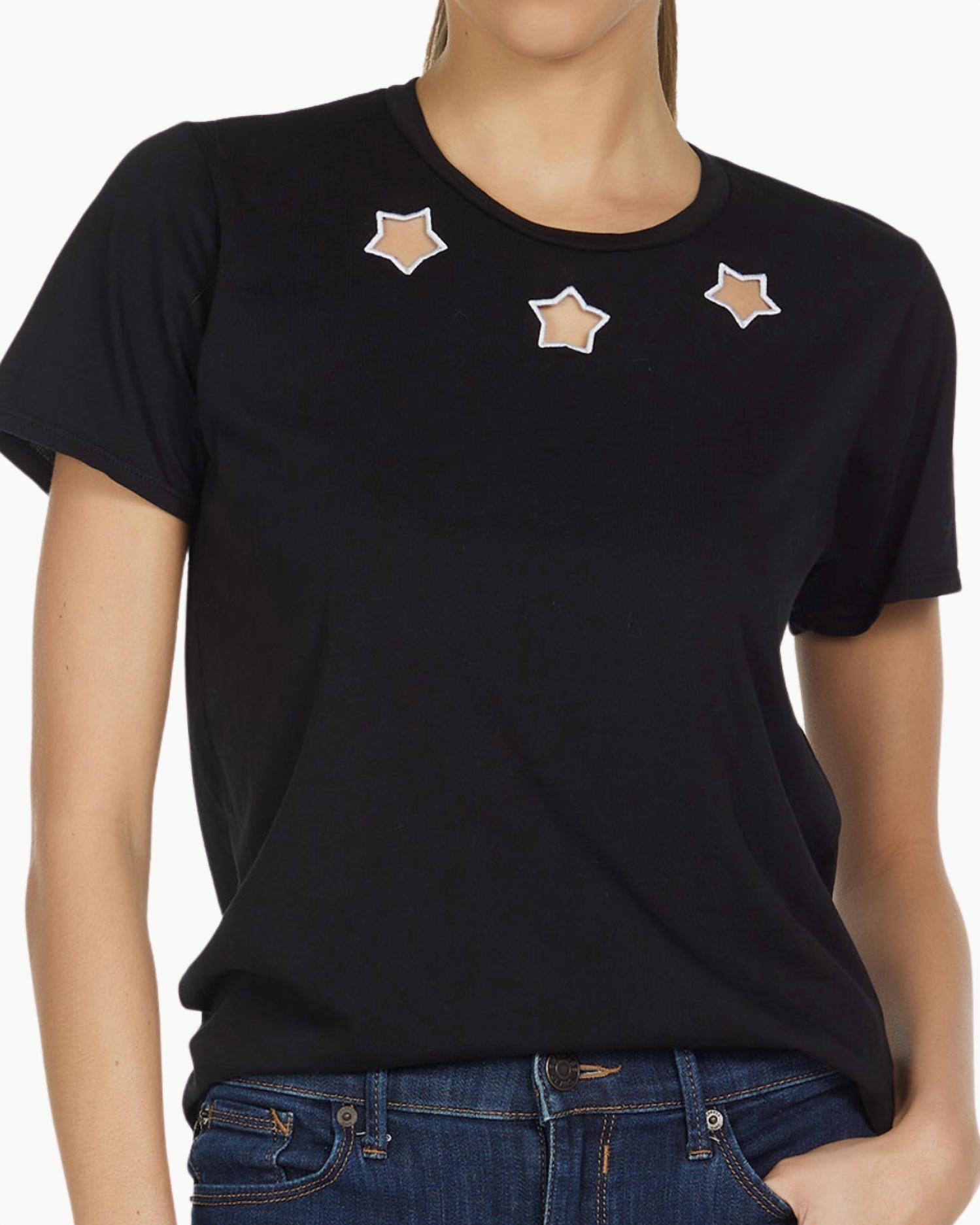 

Винтажная футболка Hall в черно-белом цвете Michael Lauren, черно-белый, Черный, Винтажная футболка Hall в черно-белом цвете Michael Lauren, черно-белый