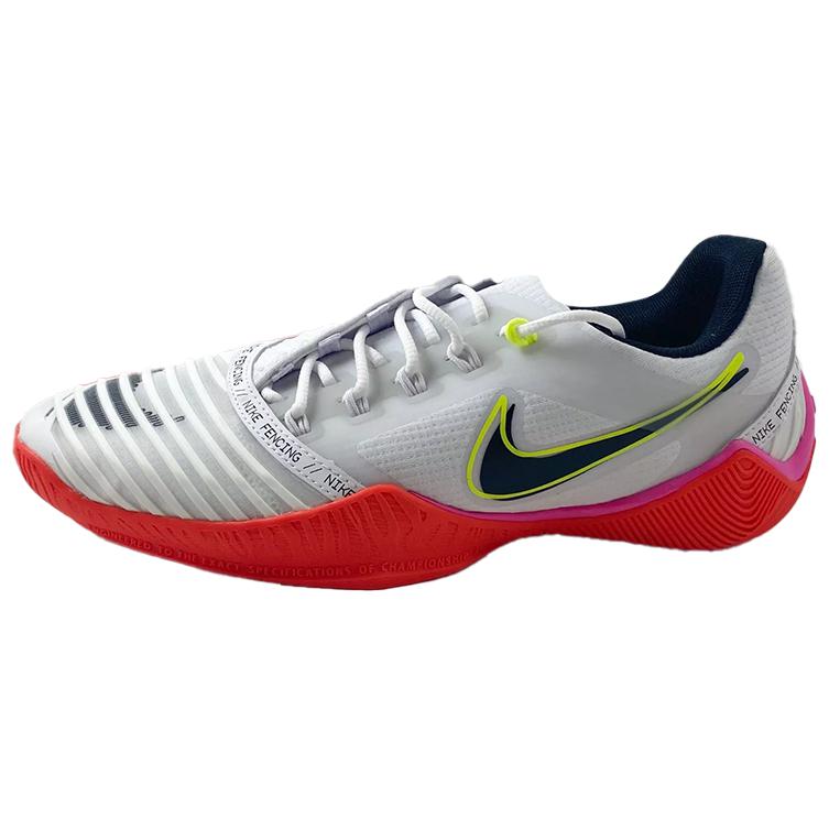 

Nike Кроссовки мужские, белые, красные, с противоскользящим покрытием и износостойким верхом