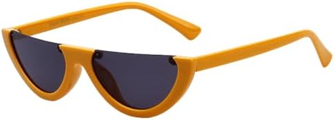 

Стильные солнцезащитные очки небольшого размера в полуободковой оправе для женщин, модные солнцезащитные очки в винтажном стиле, защита от ультрафиолета UV400 MTZJH, C3