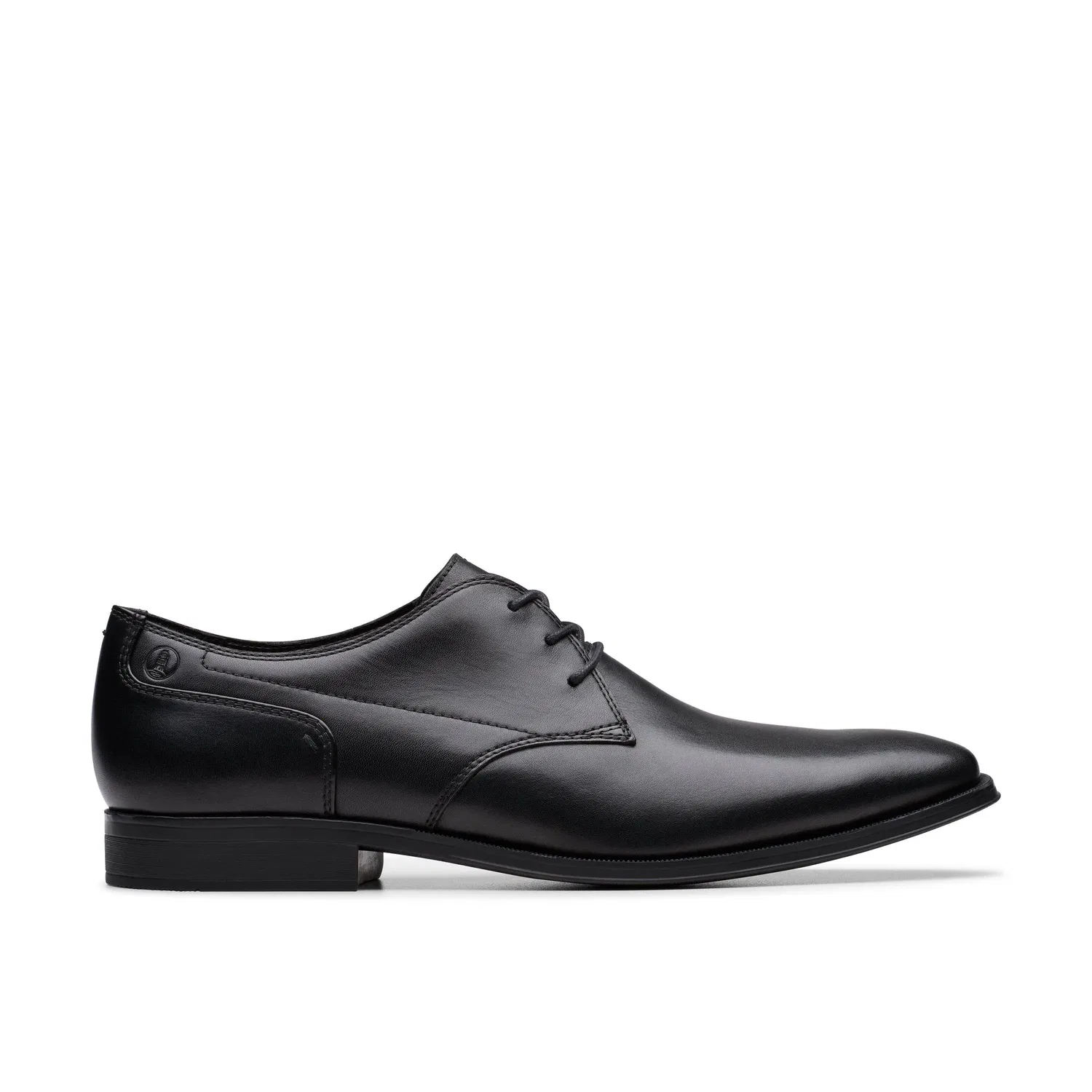 Дерби мужские Paulton Lace Clarks, черный