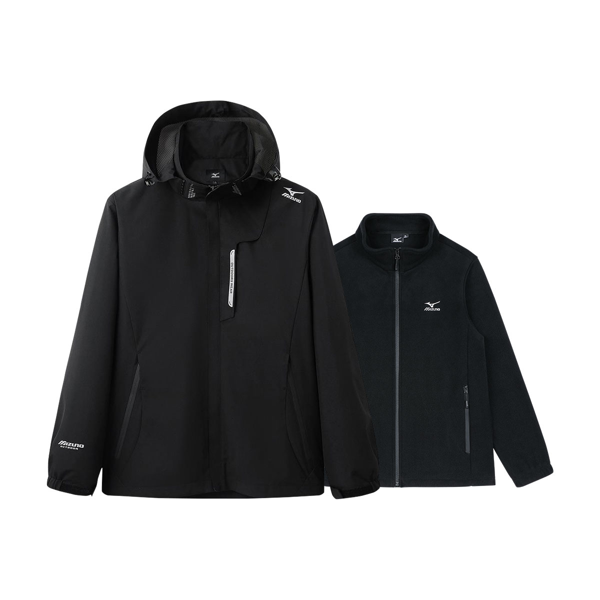 

Mizuno Куртка Unisex, Black (Includes Liner)
