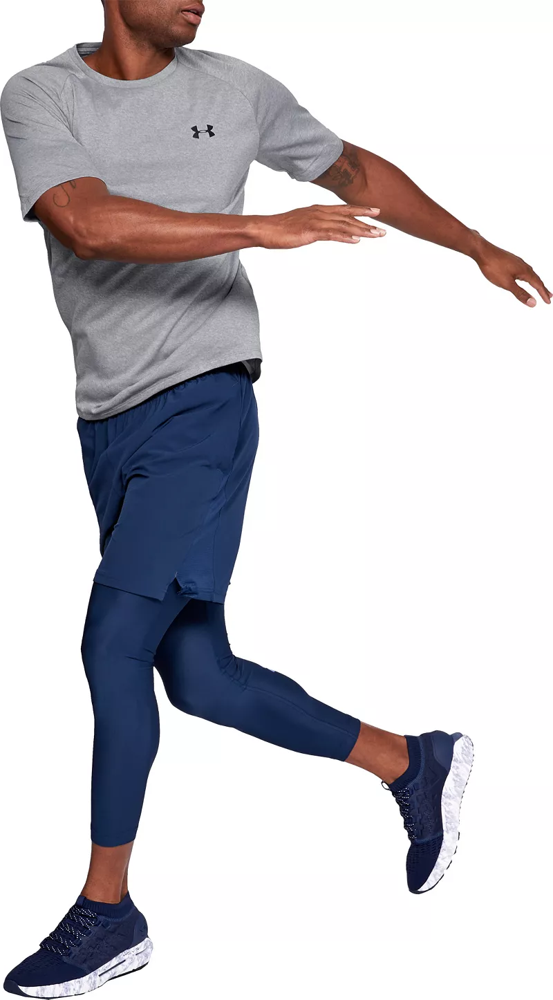 

Мужская футболка с коротким рукавом Under Armour Tech 2.0, цвет Steel/Black