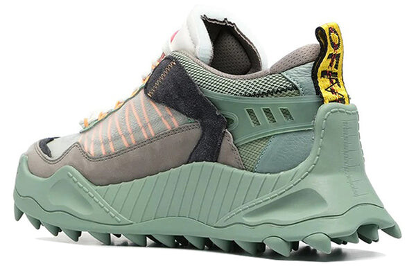 Кроссовки odsy-1000 wear-resistant running shoes black/green Off-White, черный — фото 4