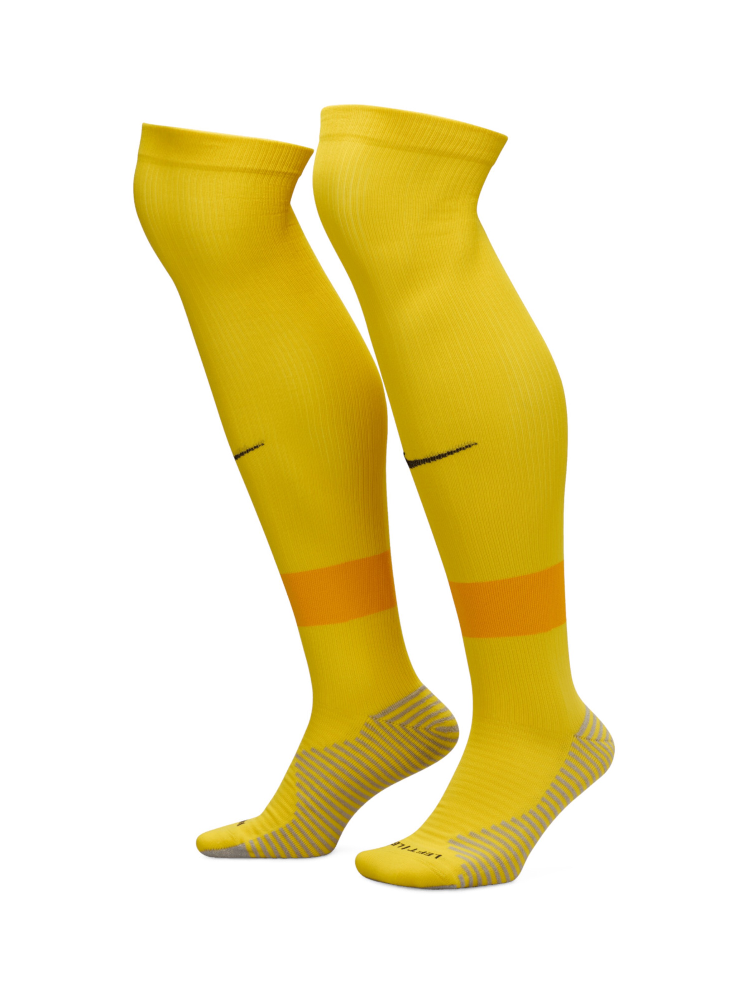 

NIKE Футбольные носки в желтом цвете
