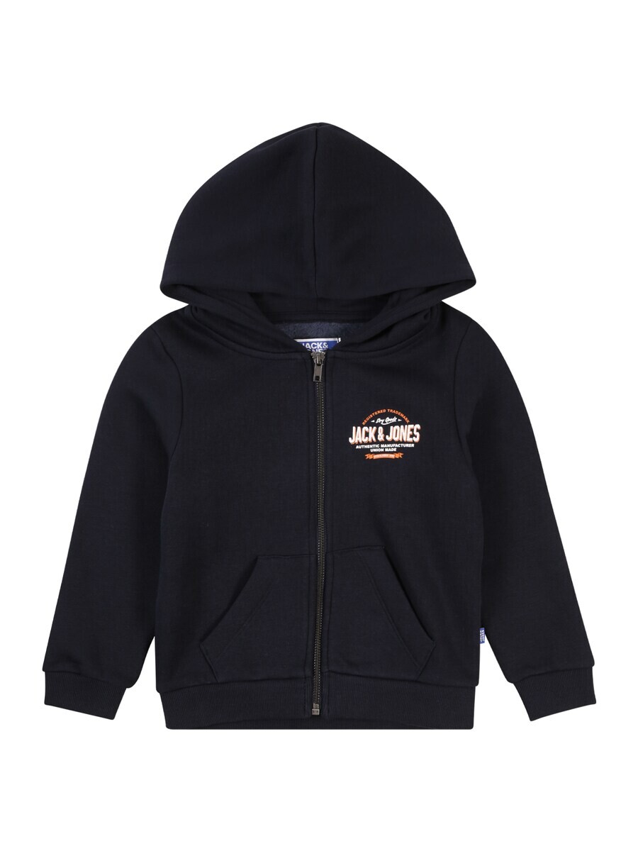 

Худи Jack & Jones Junior Zip-Up Hoodie, темно-синий