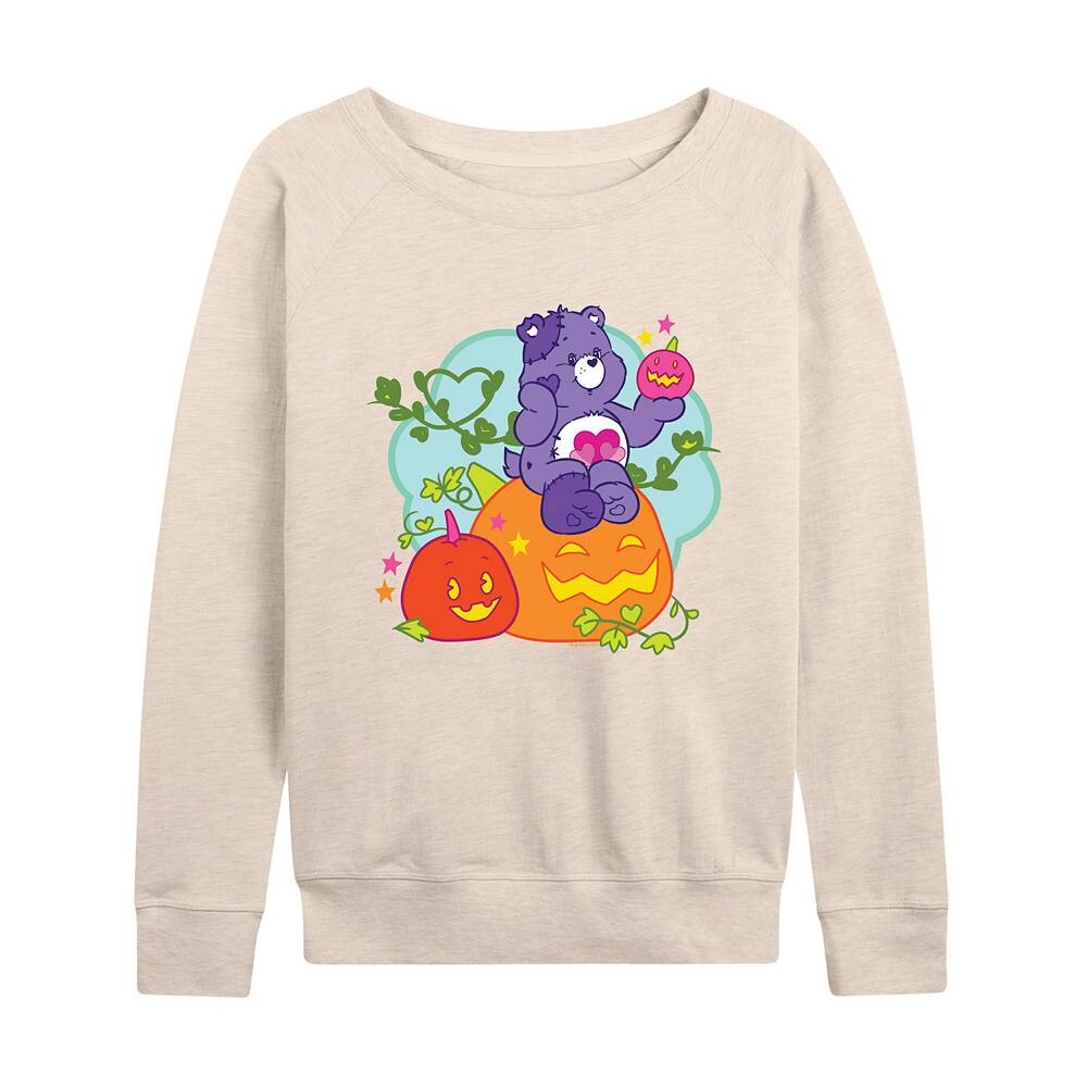 

Женский легкий свитшот из френч-терри с тыквой и мишками Care Bears Halloween Licensed Character, бежевый