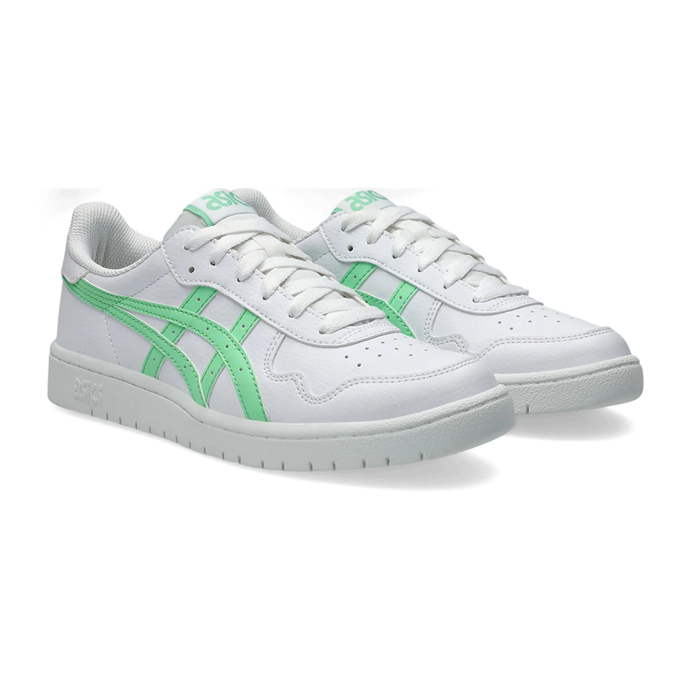 Женские повседневные кроссовки Japan S Asics, белый/зеленый — фото 2