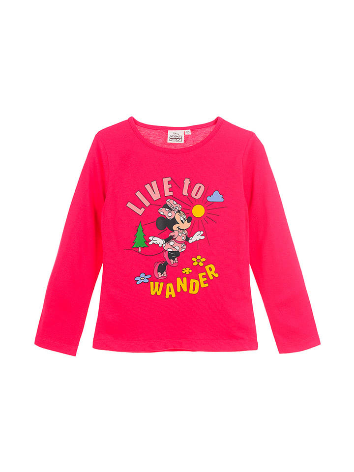 

Лонгслив Disney Minnie Mouse, розовый