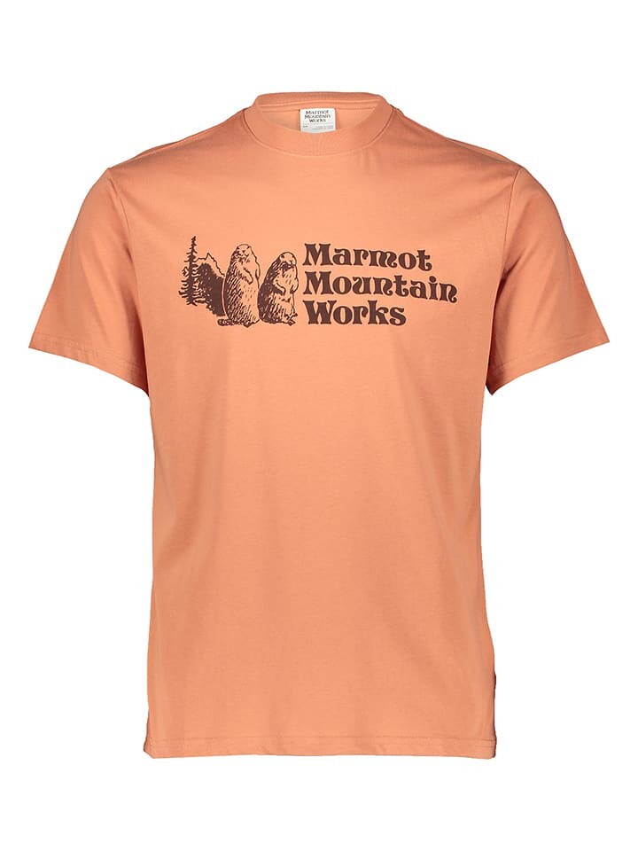 

Футболка Marmot, цвет apricot