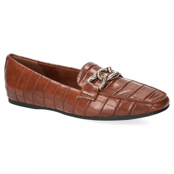 Женские балетки Femi с квадратным носком Easy Street, цвет tan croco