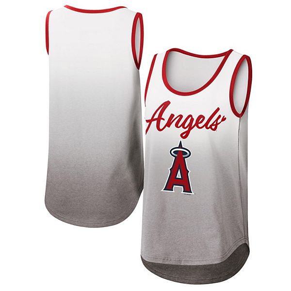 

Женский топ 4her by carl banks white los angeles angels logo opening day G-Iii