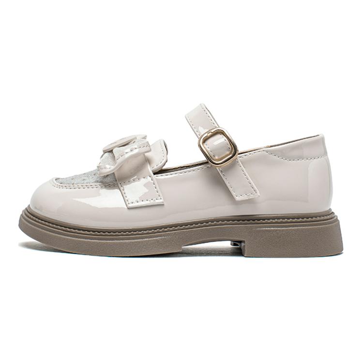 

Скользостойкие, износостойкие, амортизирующие, легкие низкие детские кожаные ботинки Kids' HOBIBEAR, бежевый