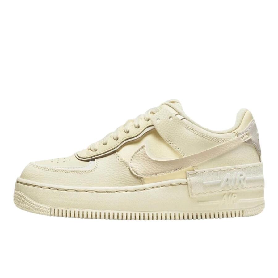 NIKE Кроссовки Air Force 1 Low Shadow, цвет кокосового молока