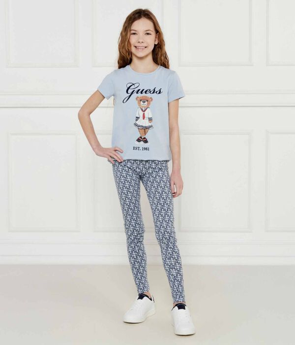 Футболки Regular fit Guess, синий — фото 2