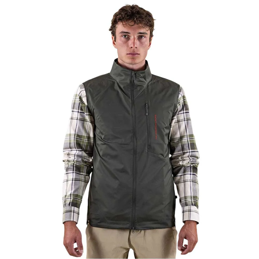 

Жилет The Mountain Studio Pertex light windbreaker, зеленый