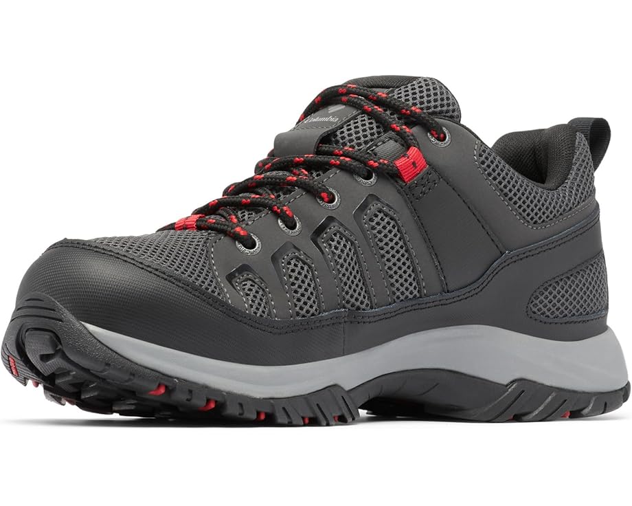 

Походная обувь Columbia Granite Trail Waterproof, цвет Shark/Mountain Red