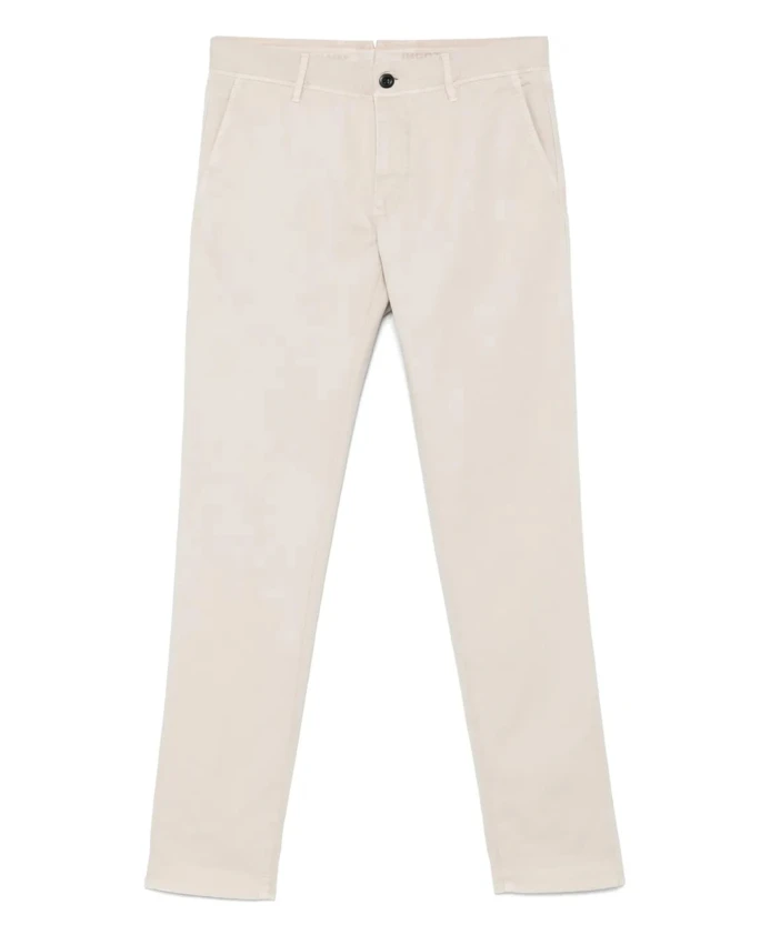 

Повседневные хлопковые брюки Incotex, бежевый