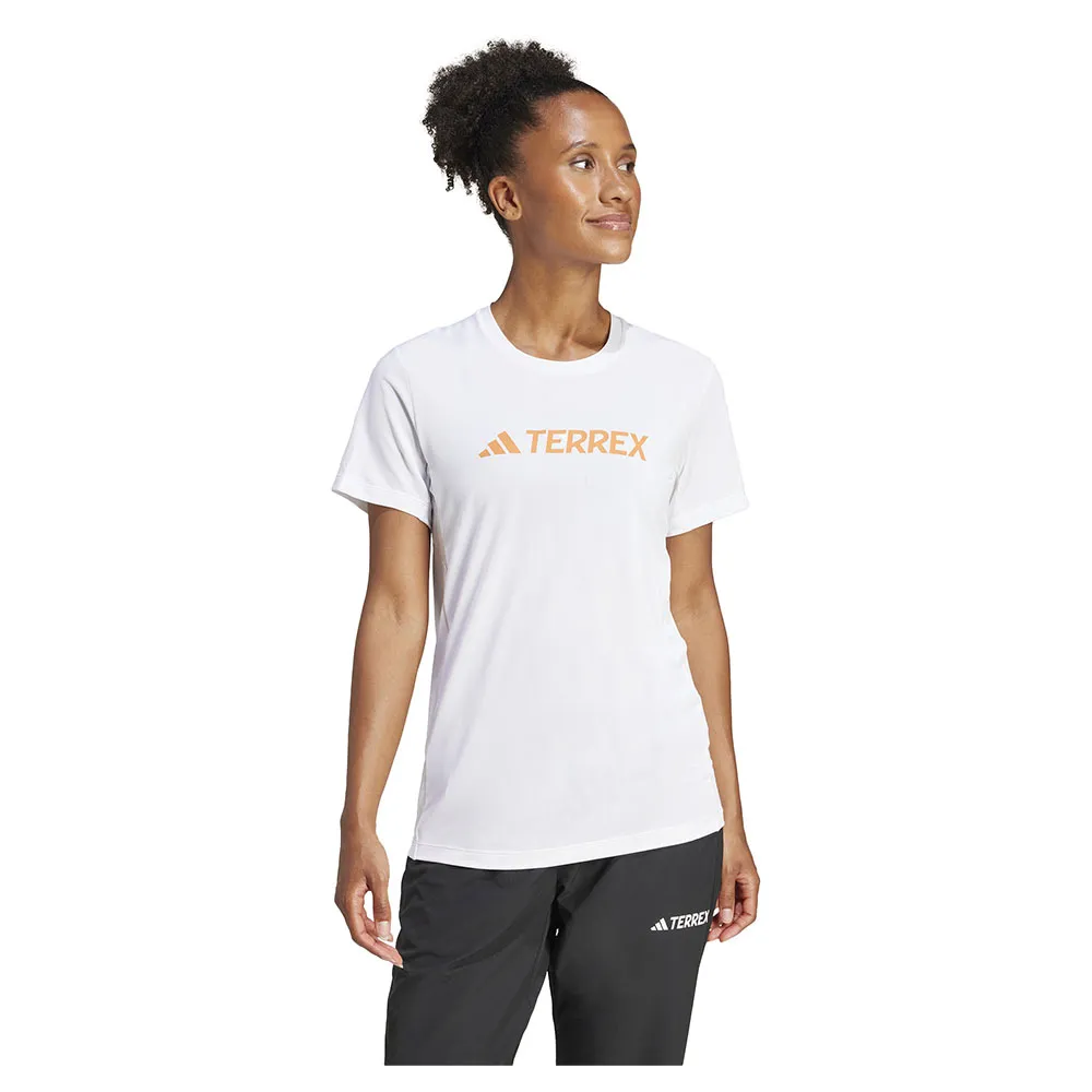 

Футболка с коротким рукавом adidas Terrex Multi Climacool Logo Tech, белый
