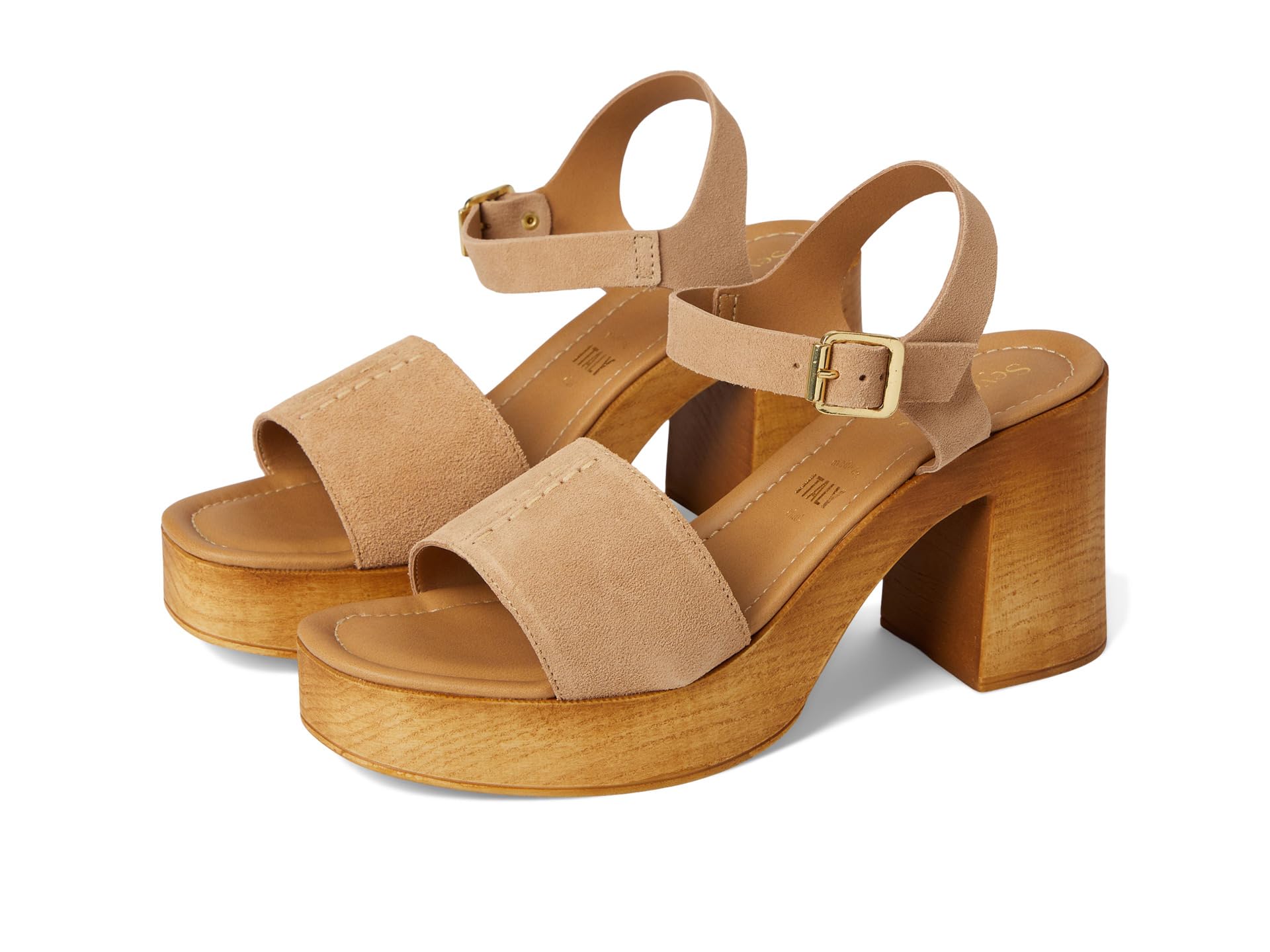 Туфли Seychelles City Scape Suede Sandal, Sand Suede
