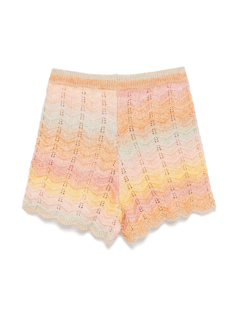 Шорты Tallow ZIMMERMANN Kids, оранжевый — фото 2