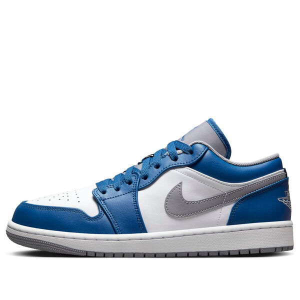 

Кроссовки 1 low 'true blue' Air Jordan, синий