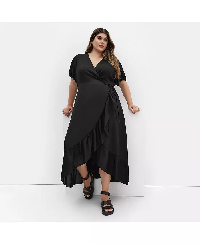 

Платье Sarina больших размеров CITY CHIC, черный