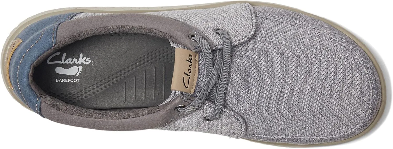 Мужские кроссовки Clarks Relaxlite на шнуровке, светло-серый — фото 2