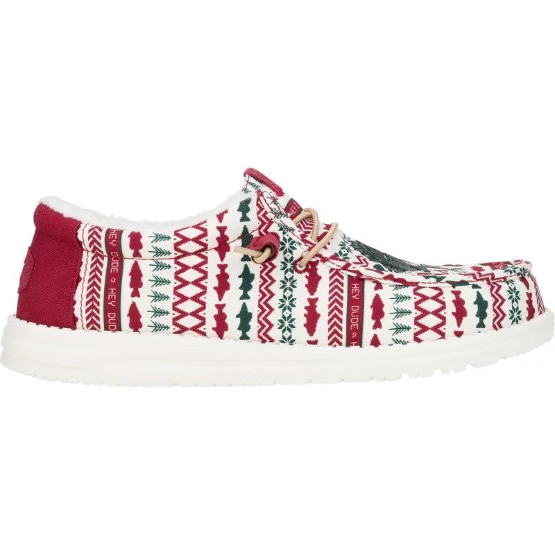 

Кроссовки Hey Dude Wally Merry Fishmas 43485-6WE Multi Slip On Casual UWU71 Hey Dude, Multi