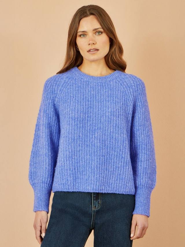 

Свободный джемпер с круглым вырезом Yumi