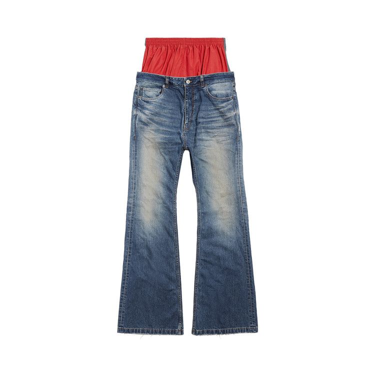 

Джинсы Balenciaga Layered Jeans, Whisker