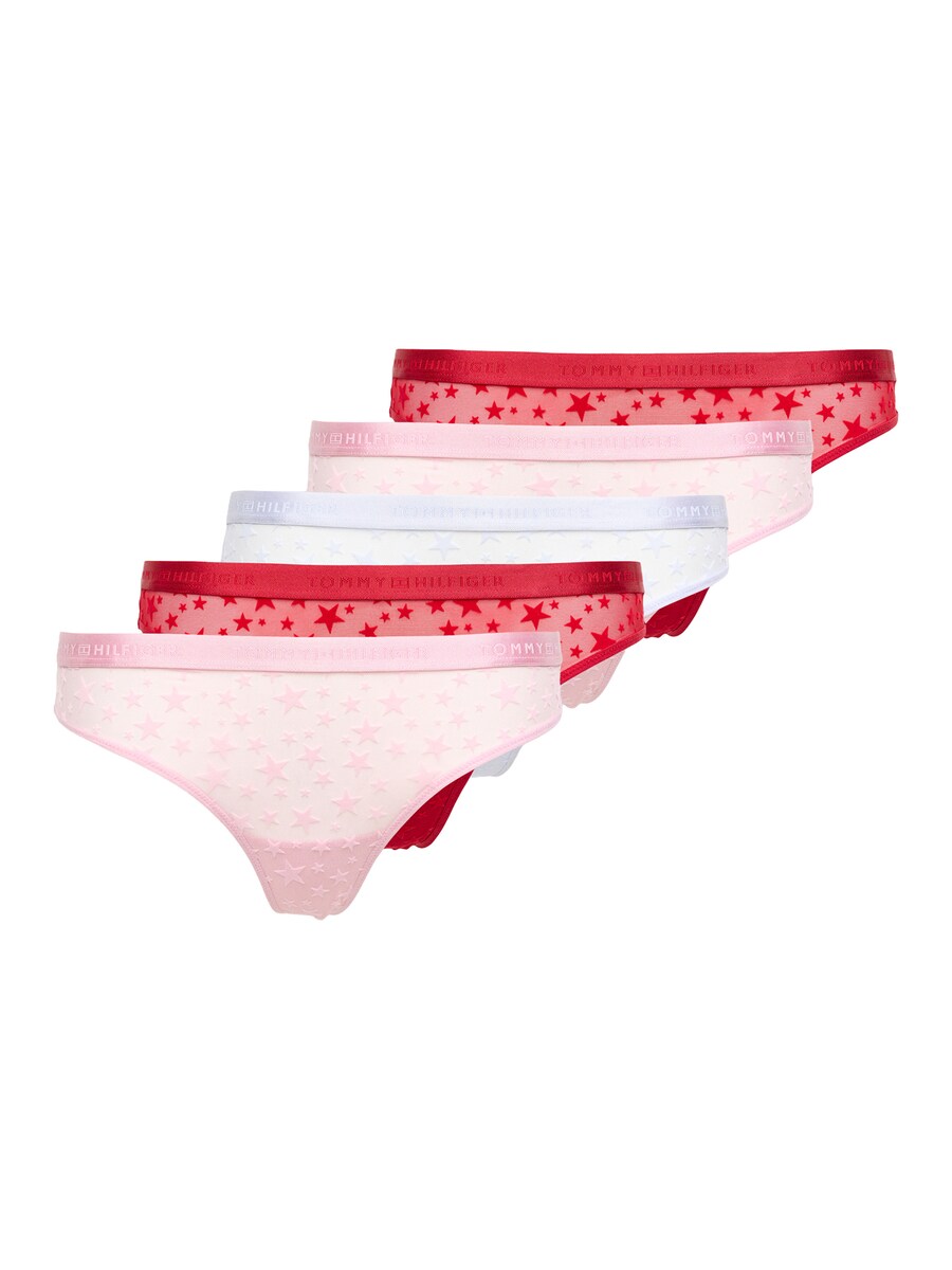 

Стринги Tommy Hilfiger Underwear, светло-голубой/розовый/темно-красный