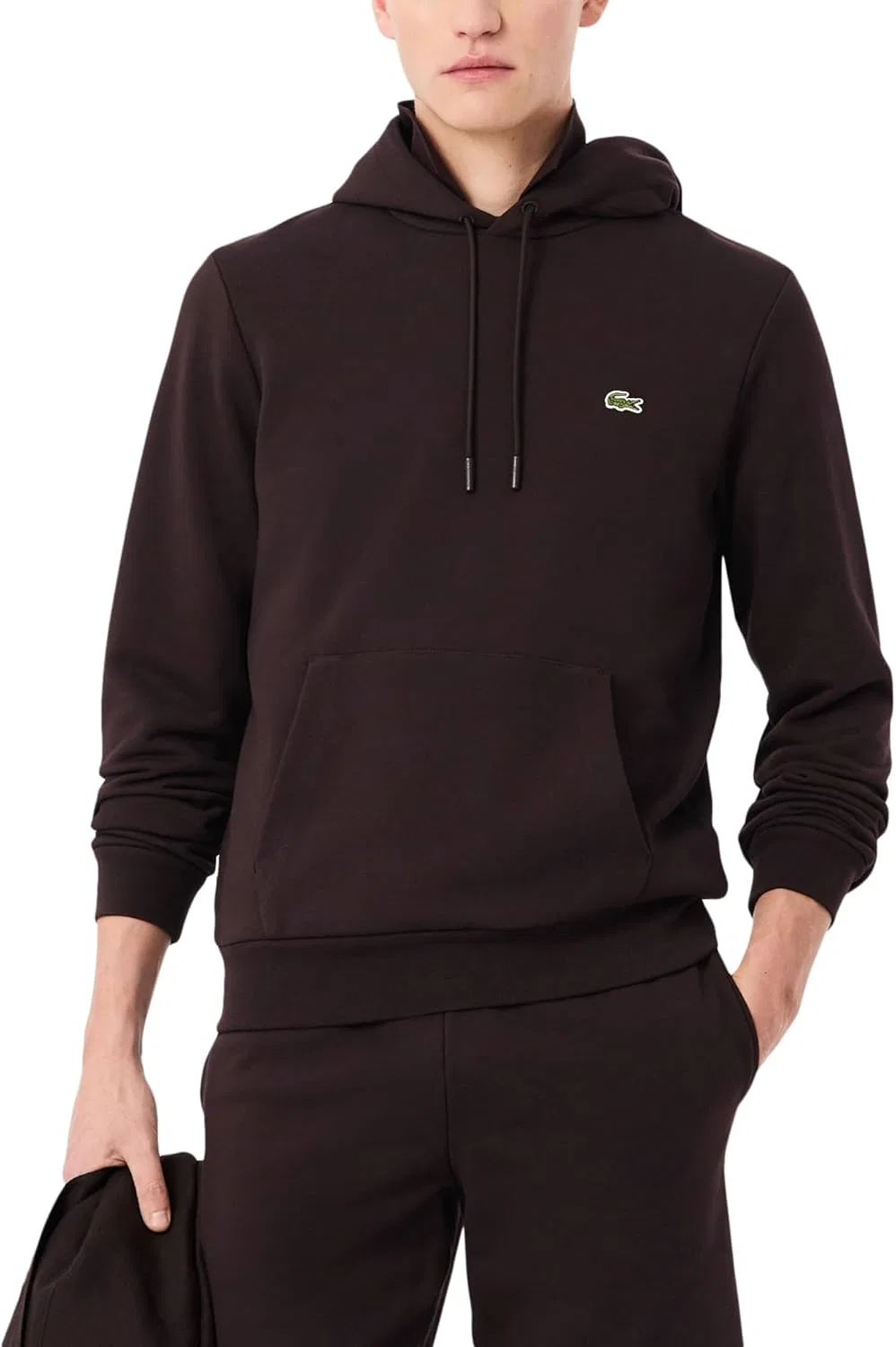 Мужская хлопковая флисовая толстовка Lacoste, Buffalo