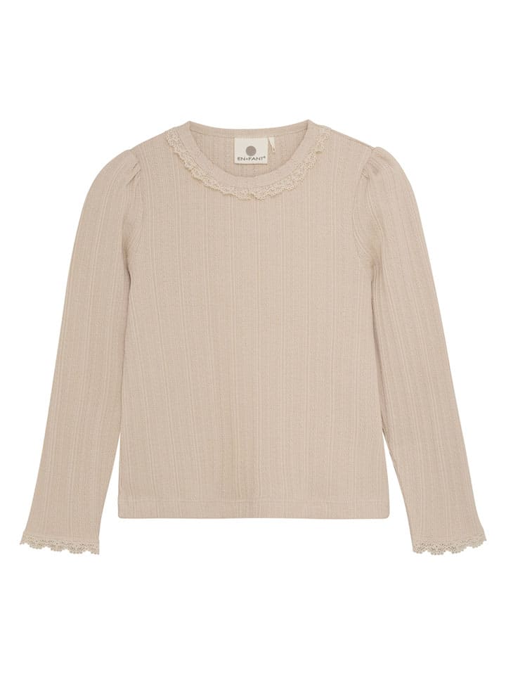 

Enfant Футболка с длинными рукавами бежевого цвета