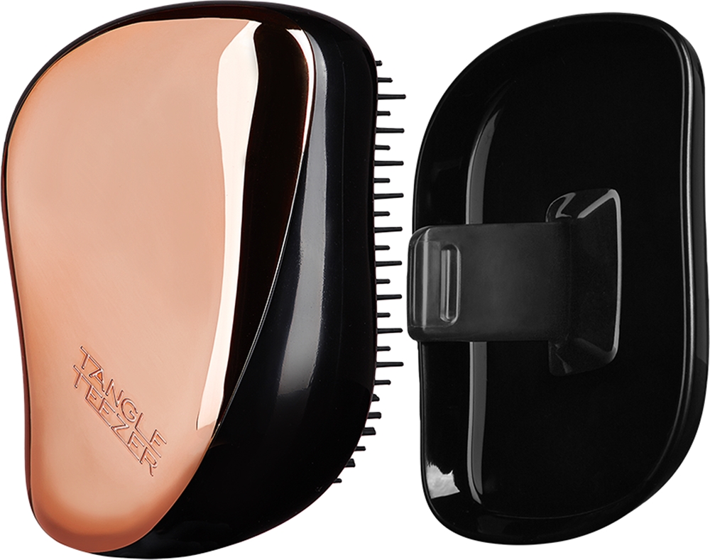 Компактная щеточка для укладки волос розового золота Tangle Teezer, 1 шт — фото 3