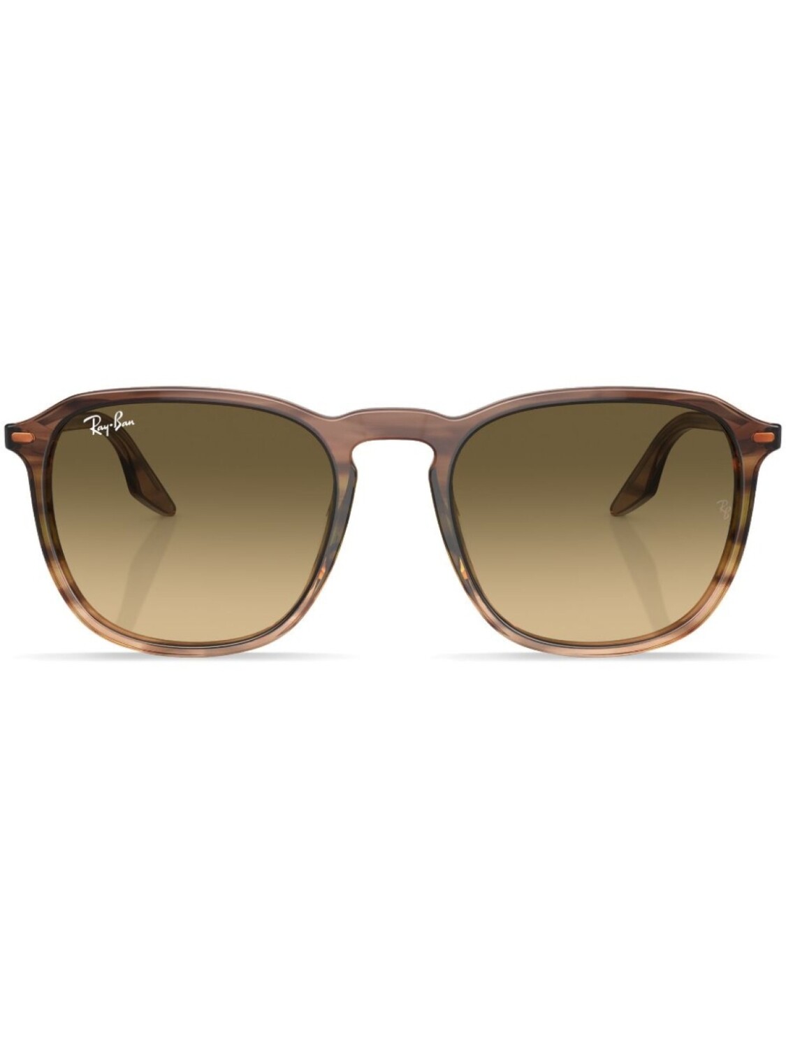 

Ray-Ban солнцезащитные очки Erika в круглой оправе, коричневый