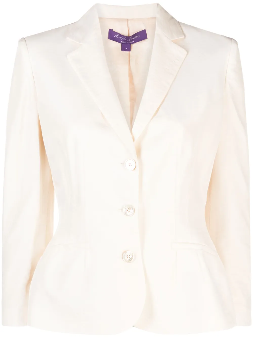 

Твиловый блейзер Elitsa Ralph Lauren Collection, нейтральный