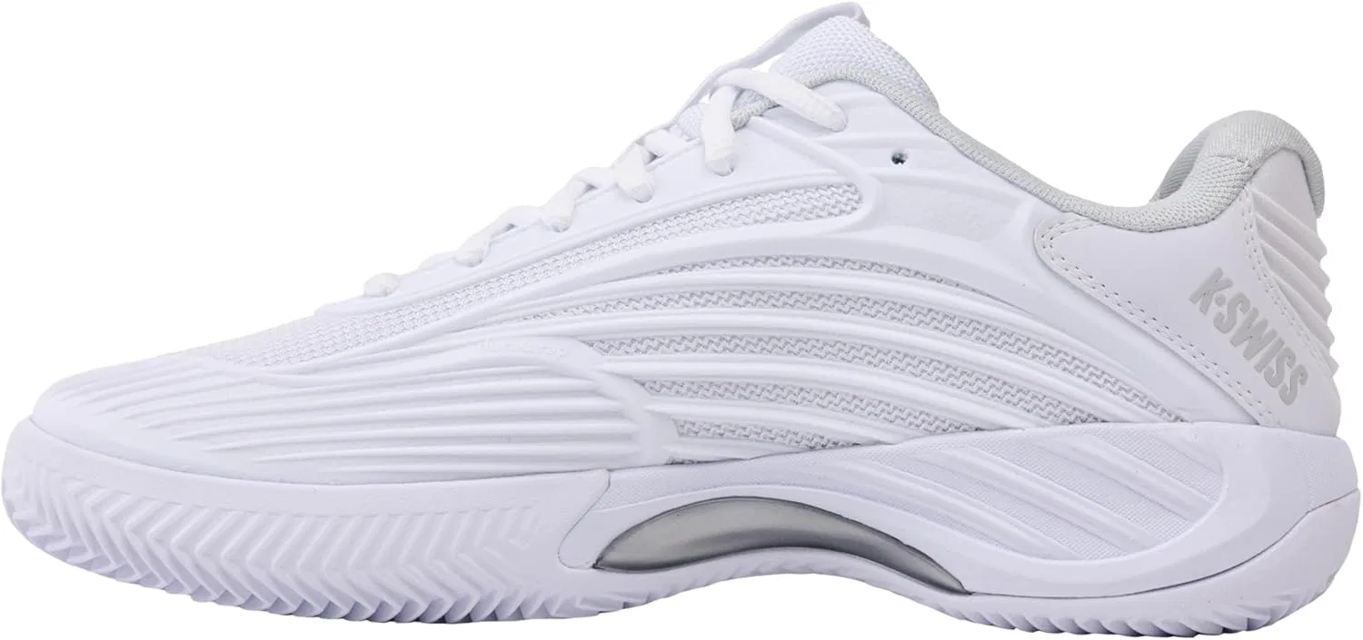 Кроссовки теннисные K-Swiss Hypercourt Express 3 Clay, White/Down Blue/Silver — фото 2